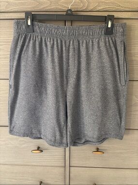 Rhone Men's Gray Athletic Shorts - Comfortable Everyday Fit